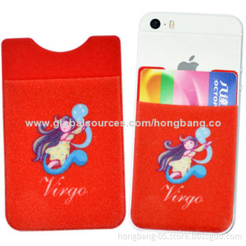 Sticky Mobile Phone Wallets, Easy-to-stick and Remove